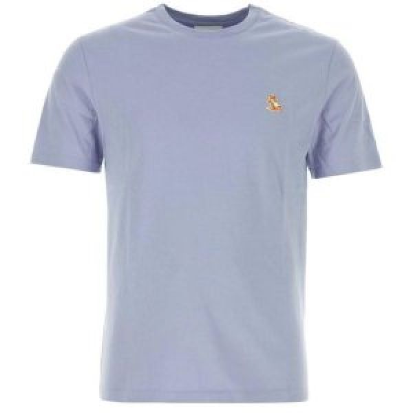 메종키츠네 CHILLAX FOX PATCH REGULAR T SHIRT LM00110KJ0008 P419 칠렉스 폭스 패치 레귤러 티셔츠 1202264