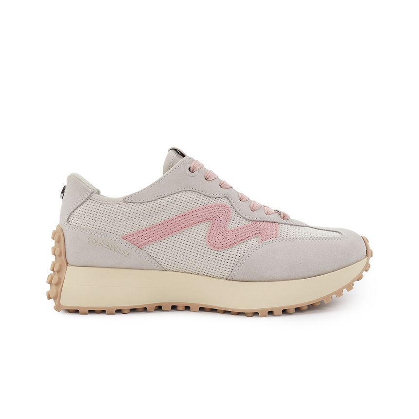 Steve Madden Capital Sneakers - Grey Pink 138873432 - Picture 2 of 5