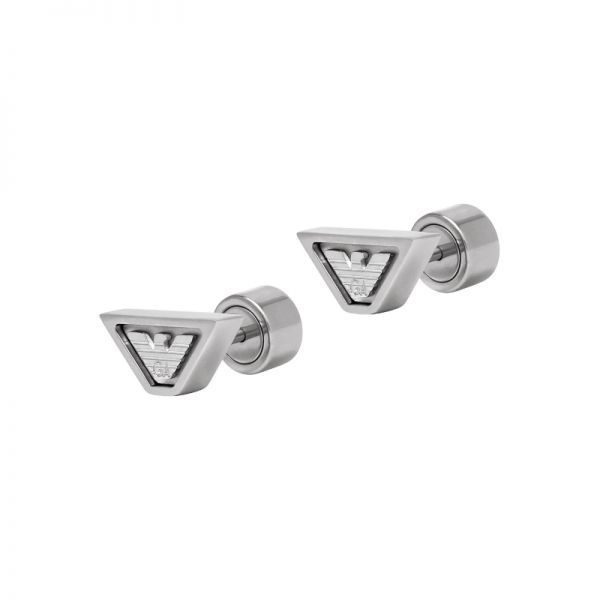 Emporio Armani 엠포리오 아르마니 스테인리스 스틸 스터드 귀걸이 EGS3130040