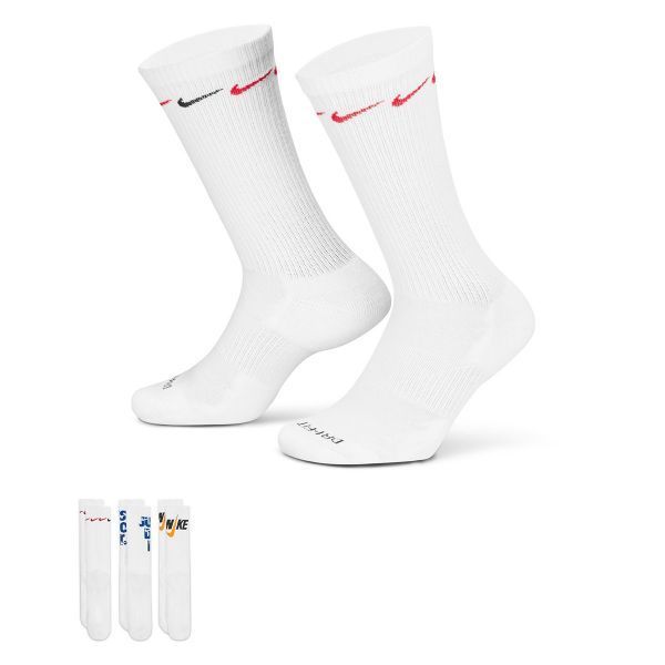NIKE 나이키 에브리데이 플러스 쿠션 크루 양말 - DH3822-902