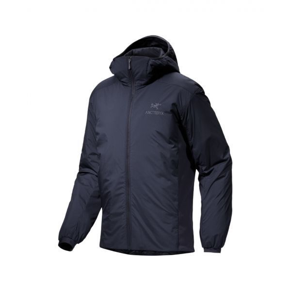 아크테릭스 아톰 후디 블랙 사파이어 Arc'teryx Atom Hoody Black Sapphire