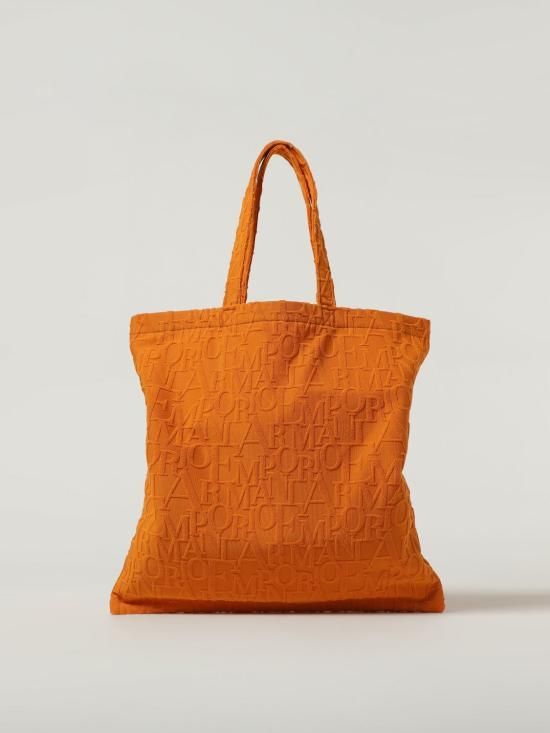 25SS 엠포리오 아르마니 토트백 EX000013AF12963 U3079 Orange