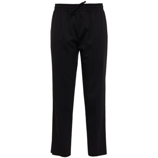 발렌티노 가라바니 Stretch-wool twill tapered pants - Black 230079