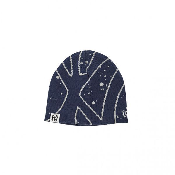 NEWERA 뉴에라 MLB 쿠퍼스 타운 뉴욕 양키스 빅 로고 베이직 비니 네이비 13946854