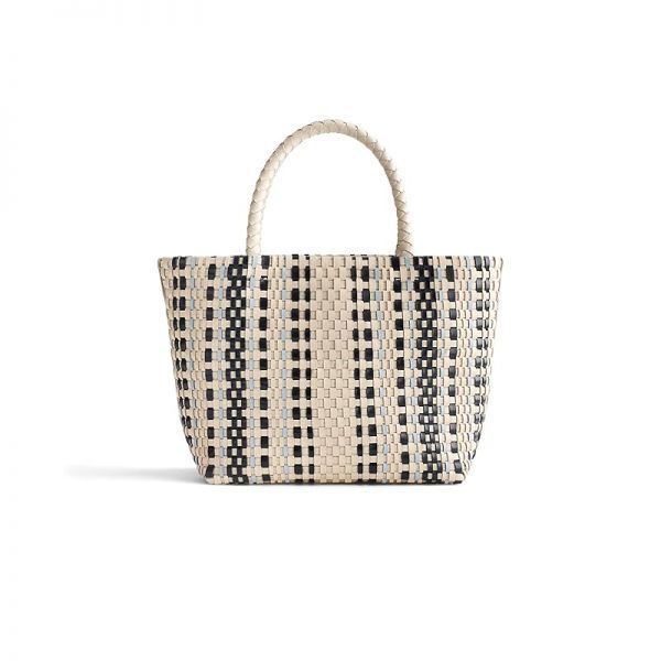 Madewell 메이드웰 미니 위oven 토트 좁은 줄무늬