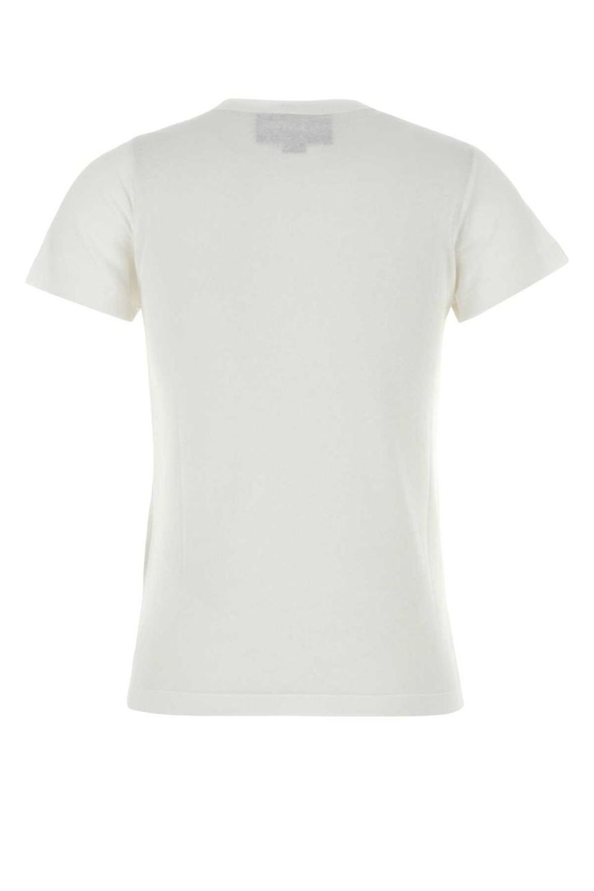 Tシャツ・カットソー VALENTINO FW25 White cotton t-shirt (7B3MG25G9L9 A03) Valentino Garavani - Logo cotton t-shirt White - The Corner