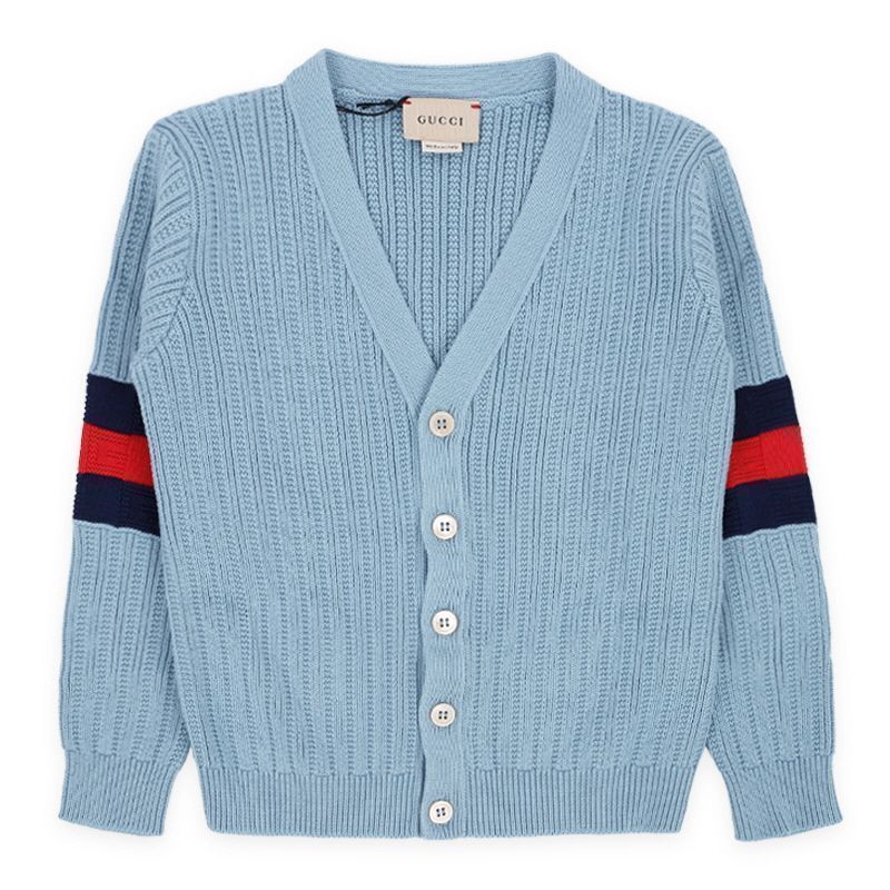 키즈 구찌 가디건 764115 XKDRX 4711 LIGHT BLUE