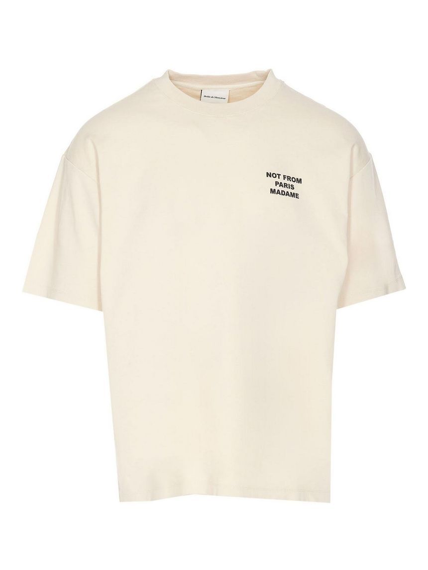 25SS 드롤드무슈 Le T-셔츠 Slogan TS203CO002MT-0