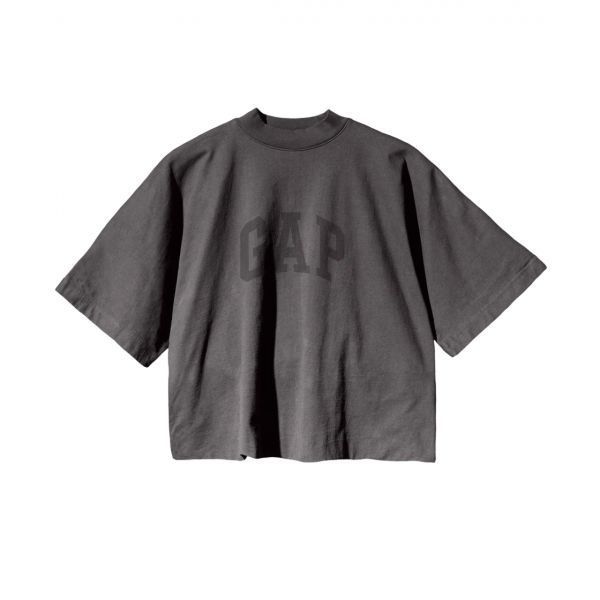 이지 갭 엔지니어드 바이 발렌시아가 도브 노 심 티셔츠 다크 그레이 Yeezy Gap Engineered By Balenciaga Dove No Seam T-Shirt Dark Grey