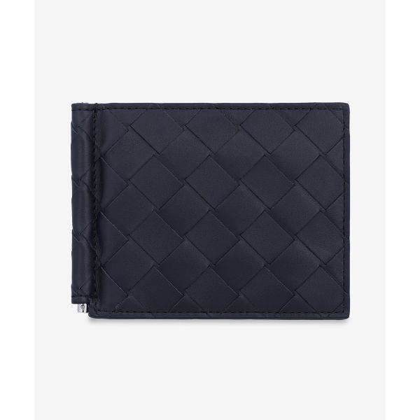 BOTTEGA VENETA 보테가베네타 인트레치아토 머니클립형 반지갑 - 스페이스:뉴 세이지 749404VCPQ64171