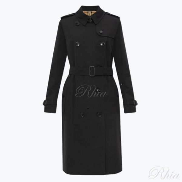 버버리 트렌치 코트 8079412A1189 BLACK Black