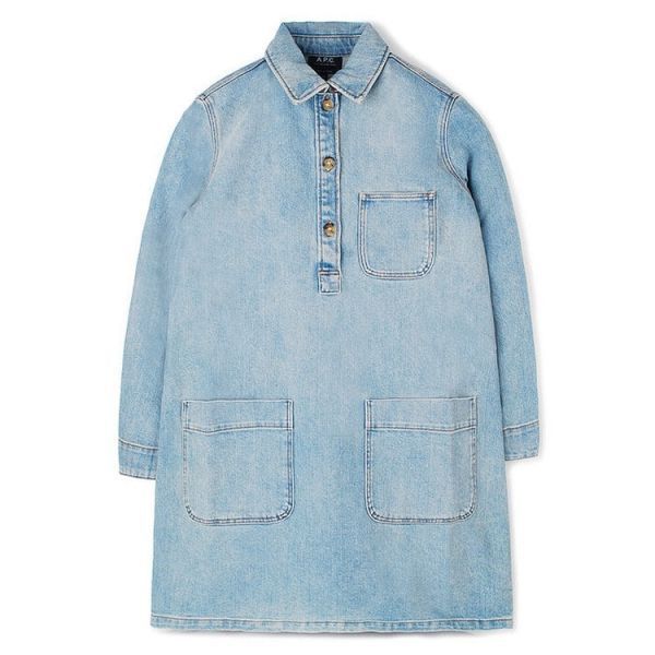 APC 아페쎄 Aurelia dress (COFDI F05822 IAL) (아렐리아 데님 원피스)