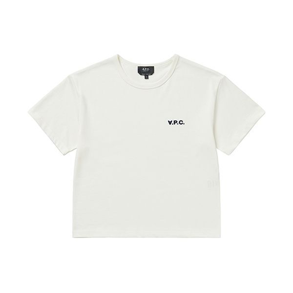 APC 아파쎄 25SS T SHIRT BOXY PETIT VPC COHBQ F26390 TAE 박시 쁘띠 티셔츠 1396639
