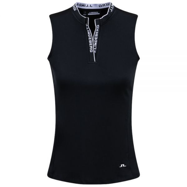 J.LINDEBERG 제이린드버그 Leya Sleeveless Top (GWJT08083-9999) (여성 레야 슬리브리스 탑)