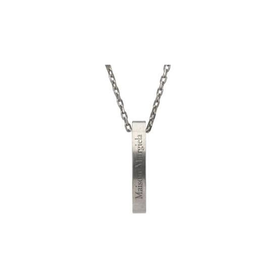 Maison martin margiela SM1UU0035/SV0158 951 SILVER LOGO RING SILVER NECKLACE