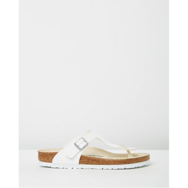 Birkenstock 버켄스탁 남녀공용 기제 바이코플로어 정통 샌들 - 화이트