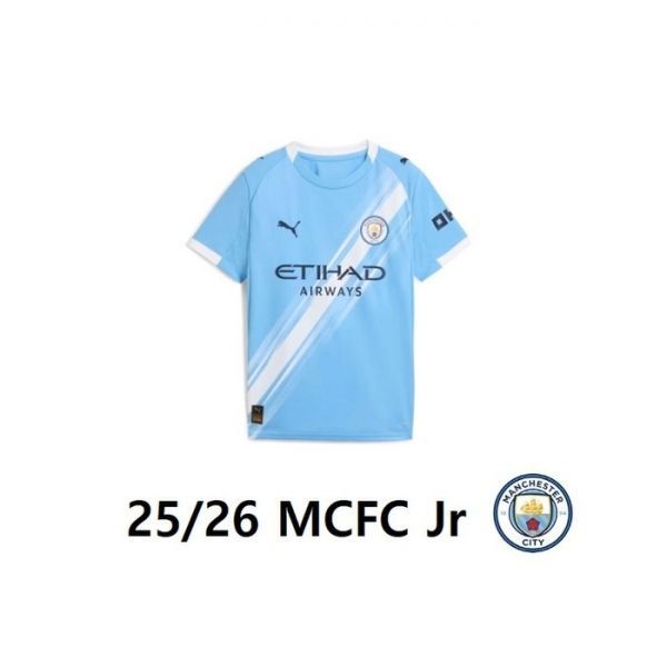 PUMA 푸마 2526 맨시티 키즈 유니폼 맨체스터 시티 홈 저지 MCFC 레플리카 져지 780341 01