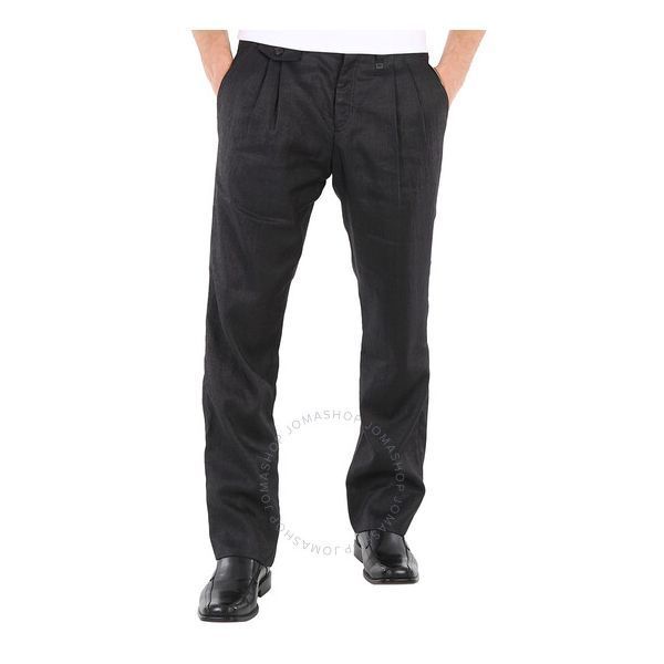 버버리 블랙 Zip-detailed 바지 사이즈 50 (Waist 사이즈 34.3") 4558262