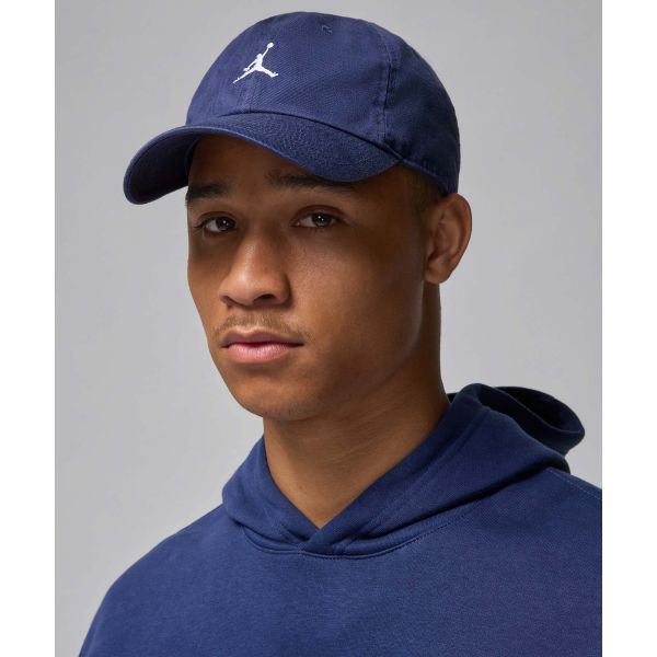 NIKE 나이키 조던 클럽 언스트럭처 커브 빌 모자 - 미드나이트 네이비:화이트 HQ1963-410