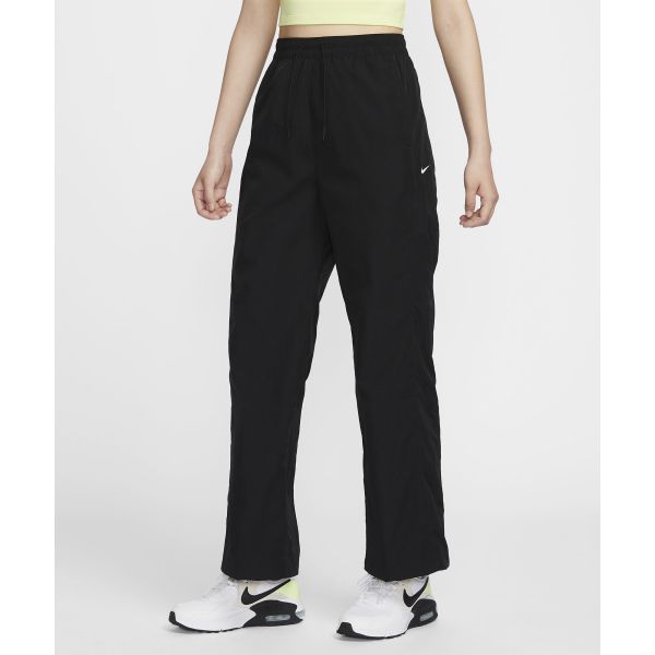 NIKE 나이키 윈드러너 하이웨이스트 우븐 오픈 헴 팬츠 W - 블랙:화이트 FV7656-010