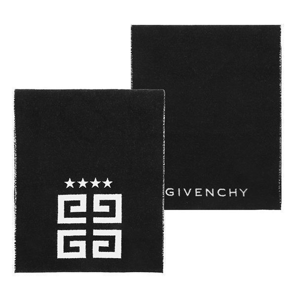 지방시 BP00DFP0P2 001 (GV3518J57) 4G 스타 리버시블 머플러 목도리