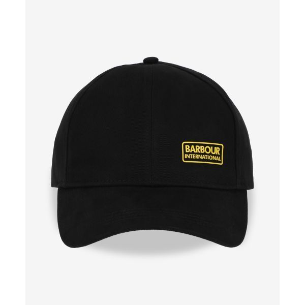 BARBOUR 바버 인터내셔널 노튼 드릴 스포츠 볼캡 - 블랙 MHA0474BK11