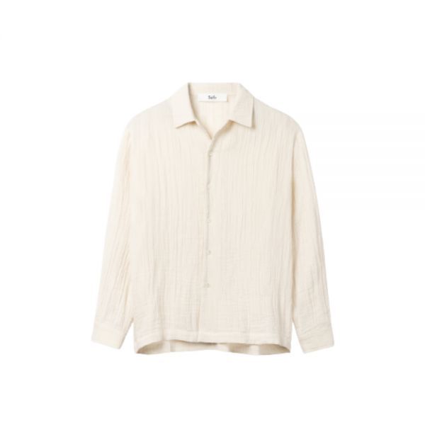 SEFR RIPLEY SHIRT - PLEATED white (리플리 셔츠)