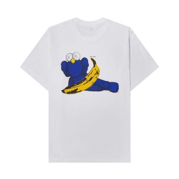 유니클로 UT x 카우스 x 워홀 UT 숏슬리브 그래픽 티셔츠 A 화이트 - KR Uniqlo UT x Kaws x Warhol SS Graphic T-Shirt A White - KR