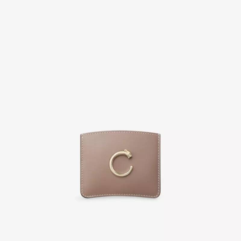CAR티어 까르띠에 팬더 가죽 카드 홀더 3450912
