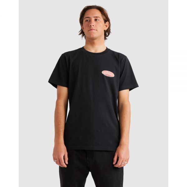 Quiksilver 퀵실버 남성 오프 코스 티셔츠 - 블랙