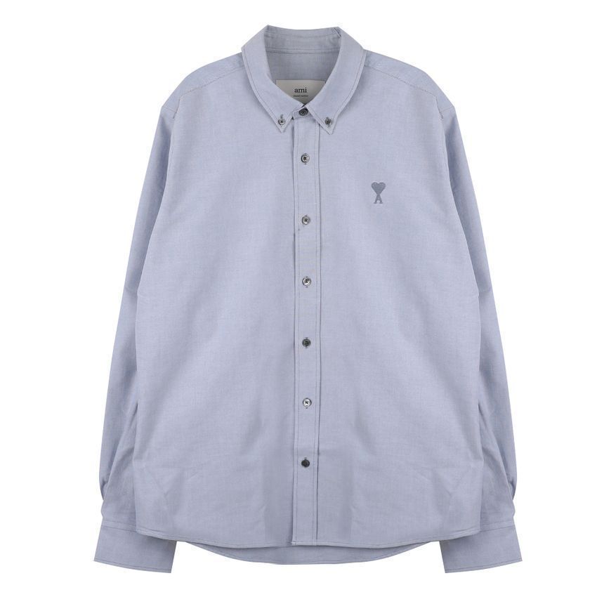 아미 긴팔 셔츠 USH060CO0031450 BLUE