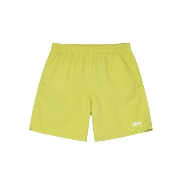 스투시 스탁 워터 쇼츠 라임 Stussy Stock Water Shorts Lime