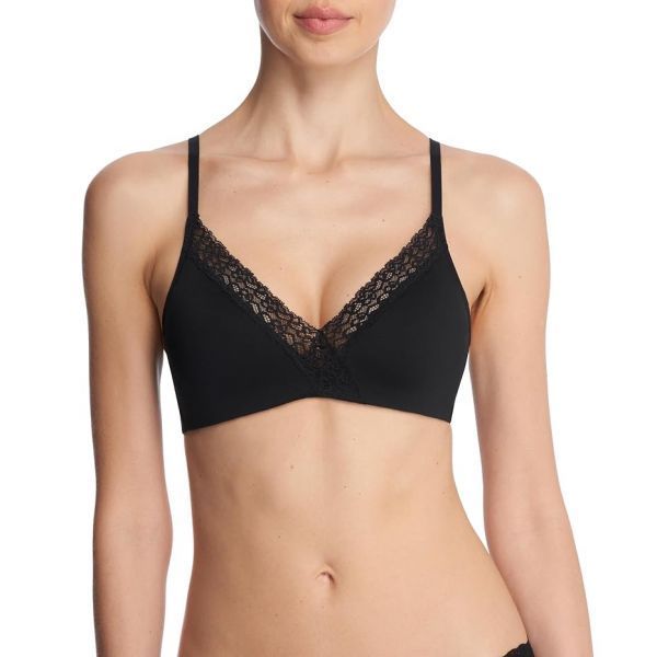 Natori 나토리 심플리 레이스 컨투어 플런지 언더와이어 브라