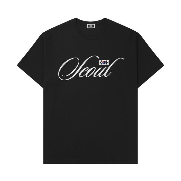 키스 서울 티셔츠 블랙 Kith Seoul T-Shirt Black