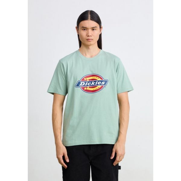 Dickies 딕스 아이콘 로고 티 - 프린트 티셔츠 아이스버그 그린