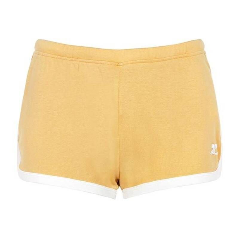 꾸레쥬 24SS 폴렌 콘트라스트 미니 쇼츠 팬츠 124JSH037JS0070 B105 271767 1210084