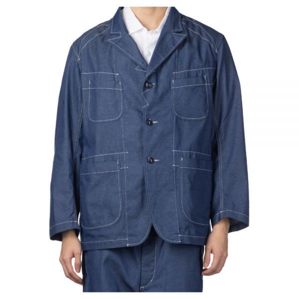 ENGINEERED GARMENTS 엔지니어드 가먼츠 25SS Bedford Jacket B - Indigo CP Denim (25S1D005-QT098-ZT210) (베드포드 자켓 B)