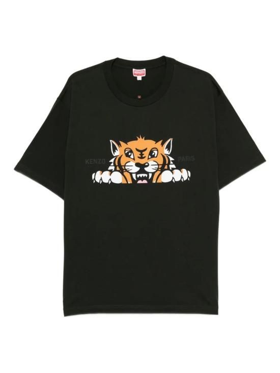 KENZO｜ (FF5 5TS533 4SG 99J) 겐조(Kenzo) | 파리 블랙 KENZO PARIS T-shirts and Polos Black