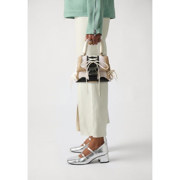 Steve Madden 스티브 매든 BDIEGO - 핸드백 크림/블랙/은색