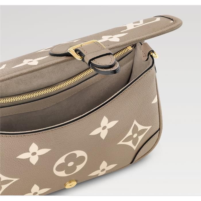 Diane Monogram Beige Tote and Shoulder Bag 141704288 [U]