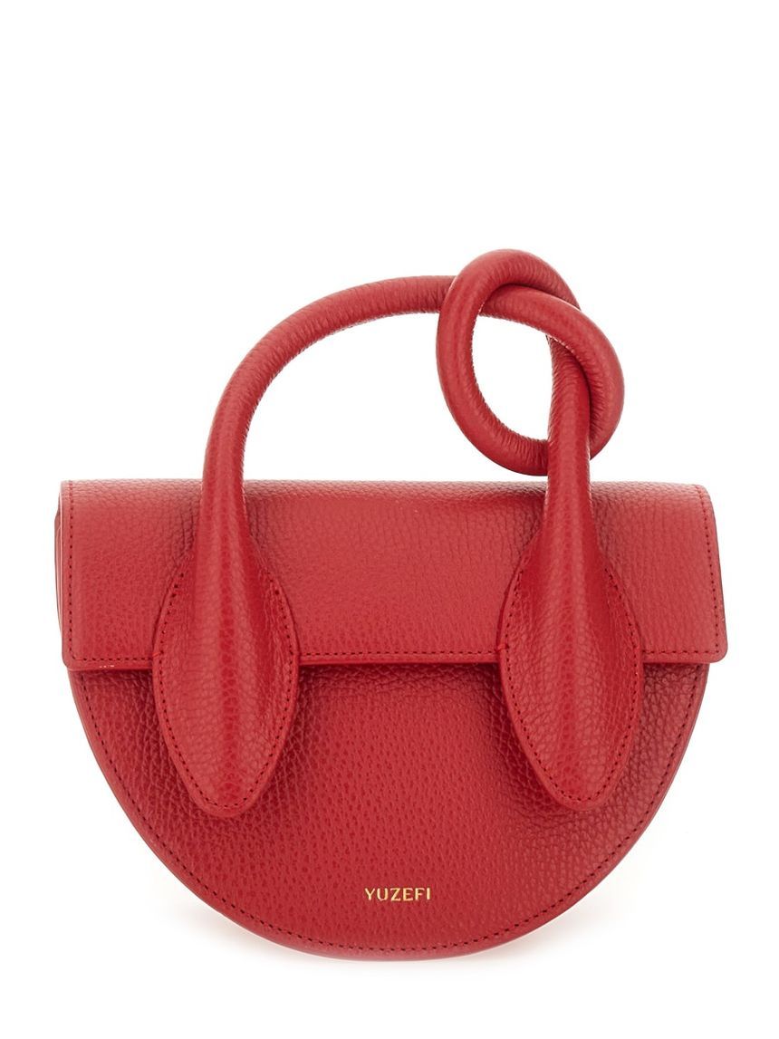 トートバッグ YUZEFI FW25 (YUZPF25 HB PRZ L060 CAYENNE) OYSTER SHOULDER BAG - CAYENNE PEBBLE GRAINED LEATHER – Yuzefi