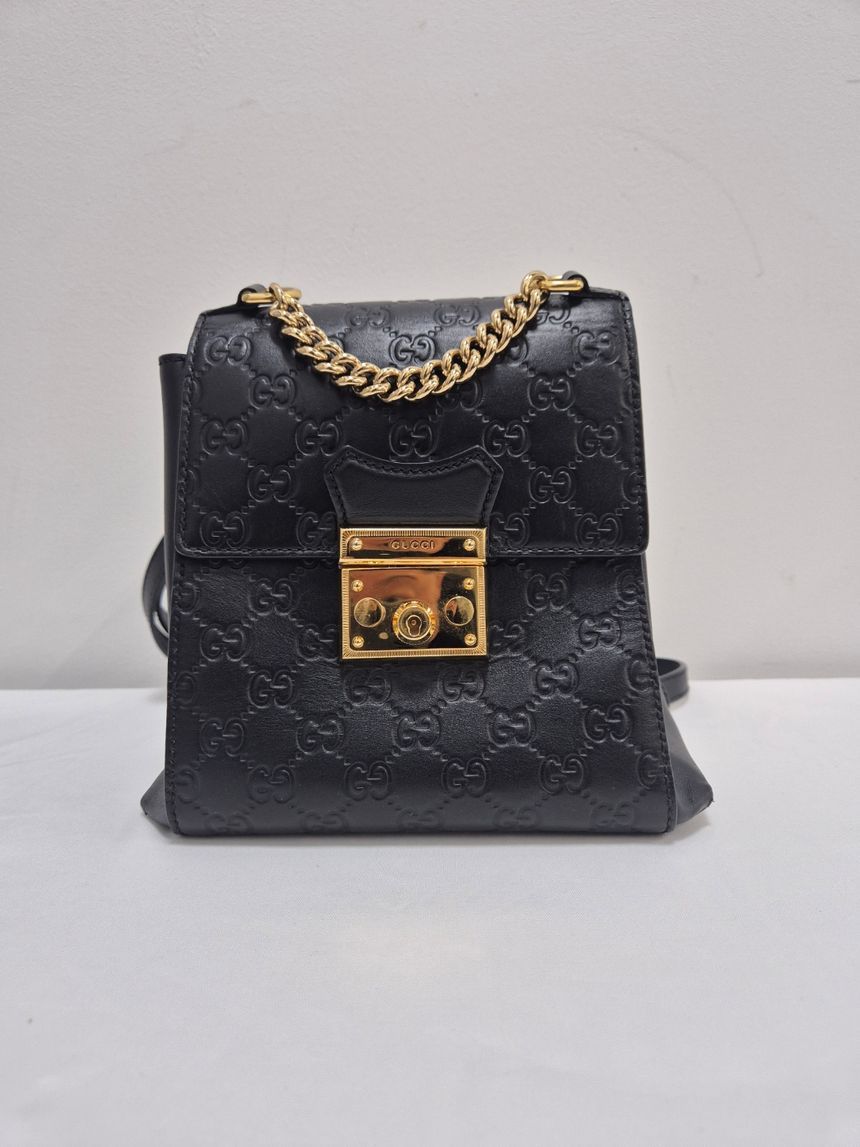 Gucci Padlock Black Backpack 779813 144265473 | eBay display picture 2
