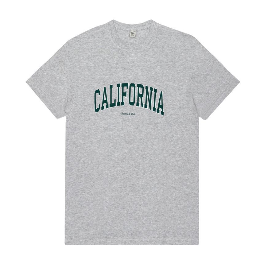 カリフォルニア HEATHER GRAY 半袖Tシャツ 0315 144730758 [U]