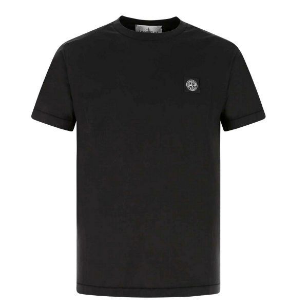 オーガニックコットンジャージ「FISSATO」エフェクトTシャツ_スリムフィット (K1S15 S0057 V0029) 158136214 [U]