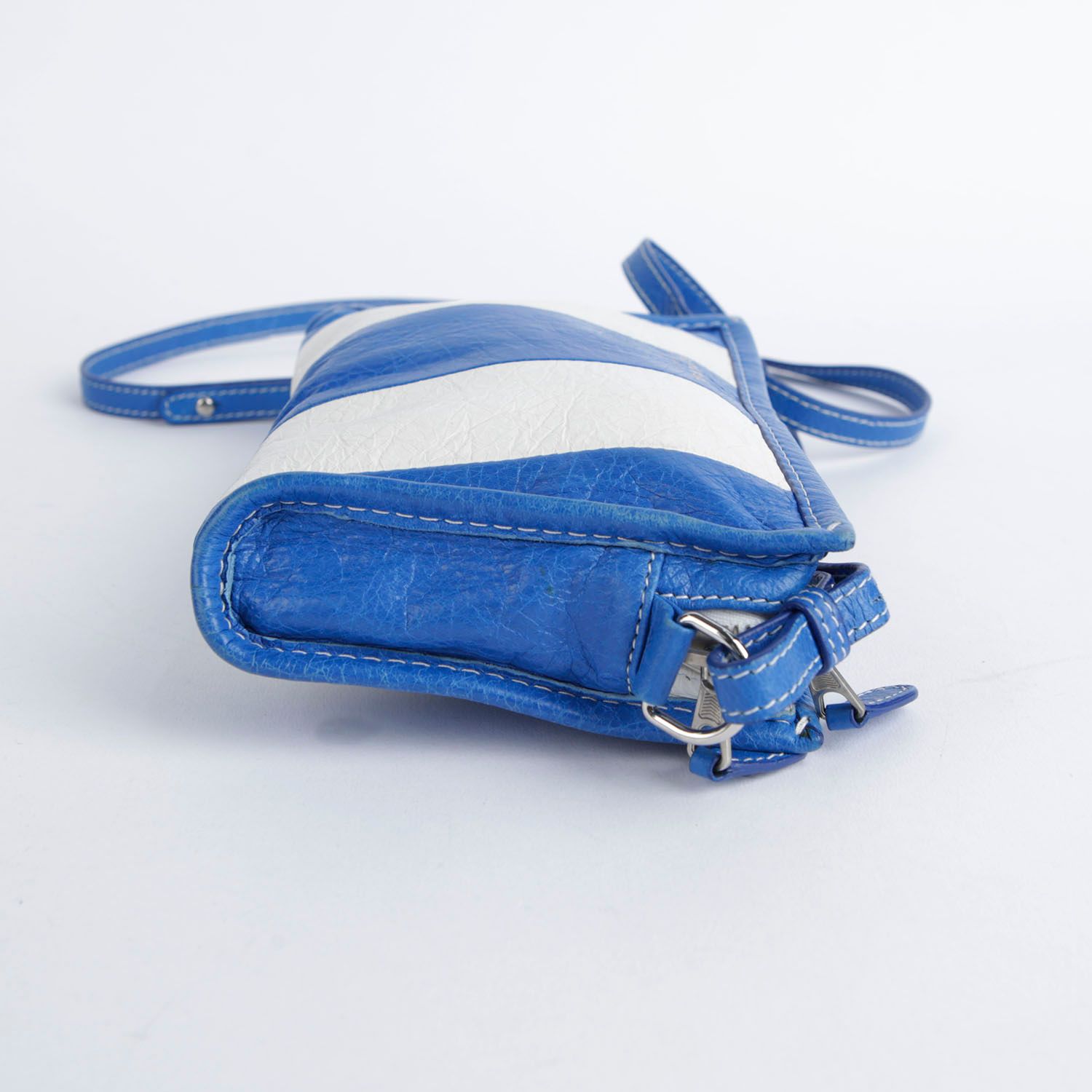 Balenciaga Multi Leather Baja Pouch Convertible Crossbody