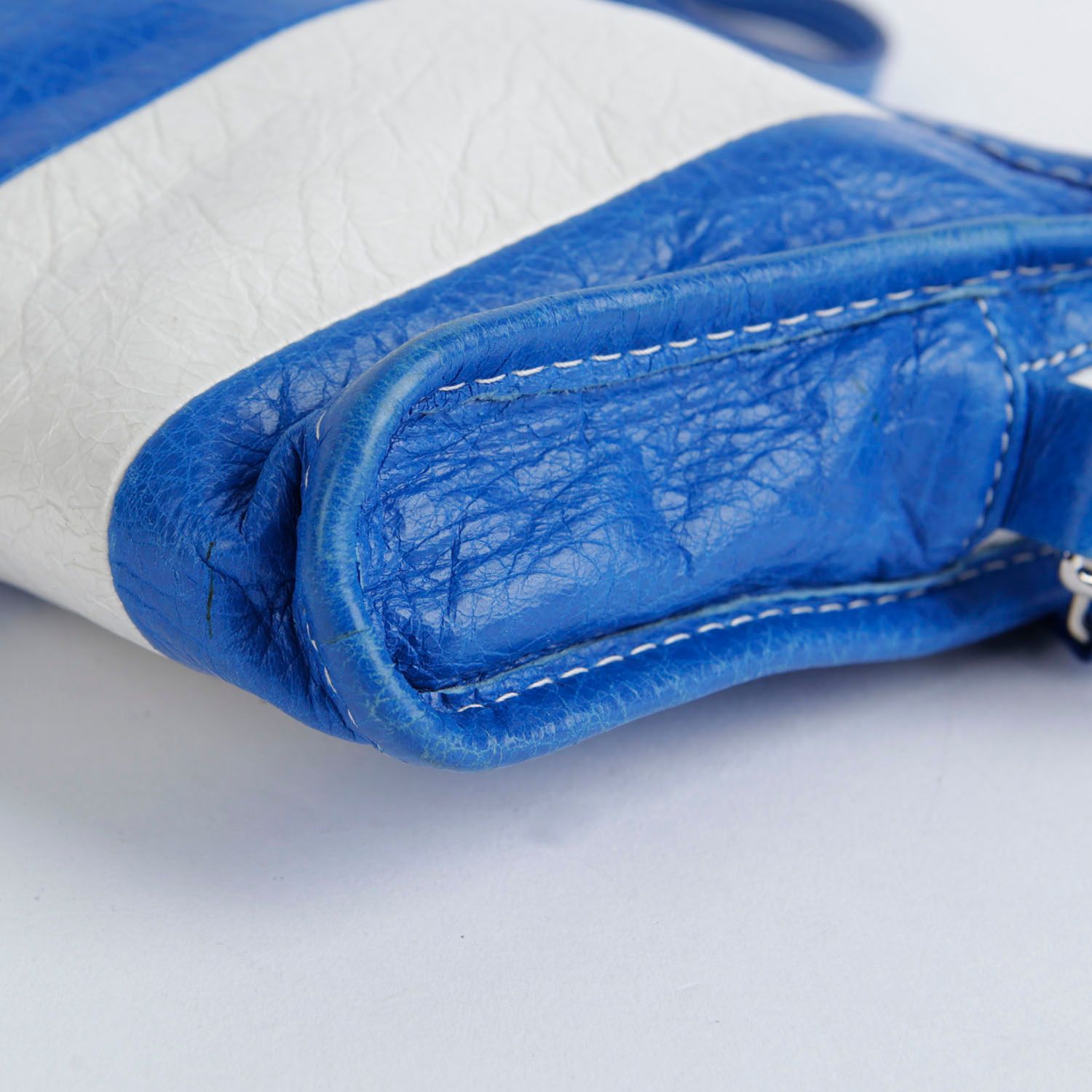 Balenciaga Multi Leather Baja Pouch Convertible Crossbody