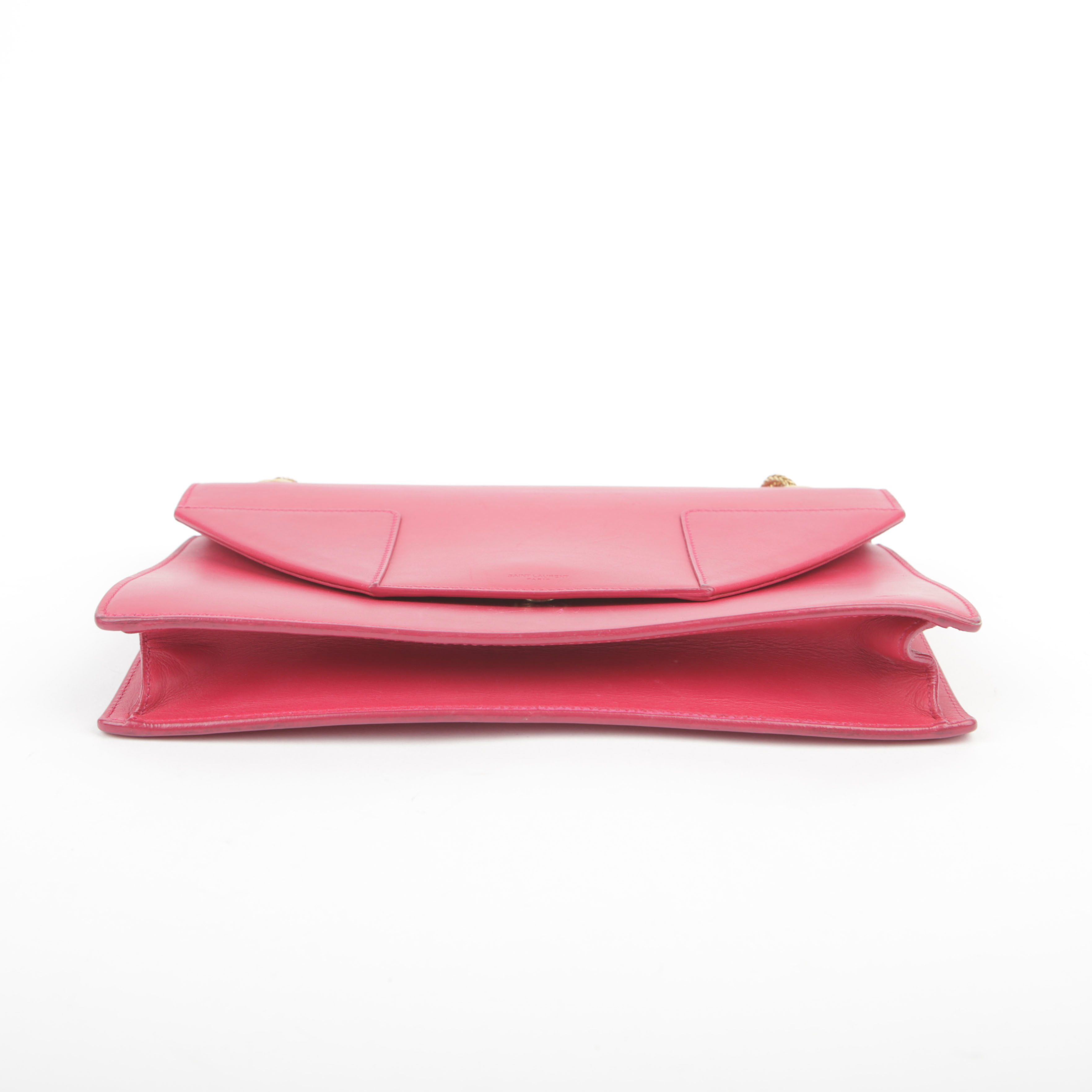 Saint Laurent Medium Pink Leather Betty Shoulder & Crossbody