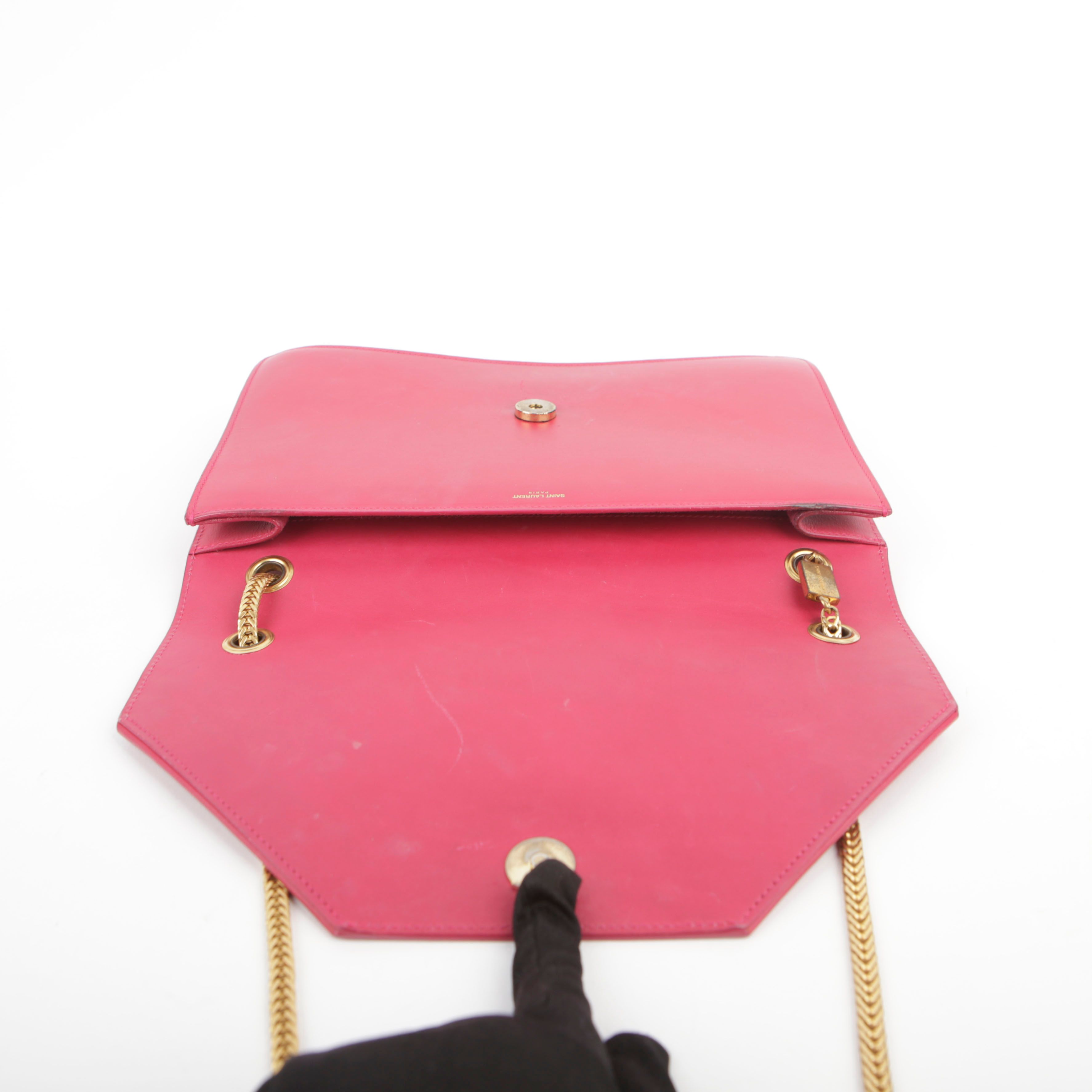 Saint Laurent Medium Pink Leather Betty Shoulder & Crossbody