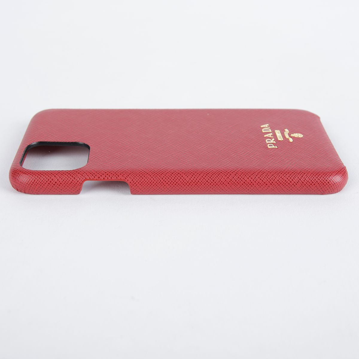 PRADA 1ZH129 Red Saffiano Leather iPhone Cover Case | eBay