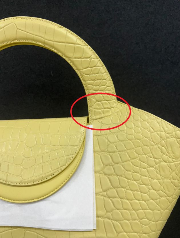 トートバッグ BOTTEGA VENETA SS21 LARGE DOLL TOTE BAG (658516_VA4509414) YELLOW Bottega Veneta LARGE DOLL TOTE BAG (658516_VA4509414